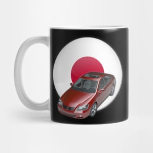 Acura SL Maroon sedan 4 Mug